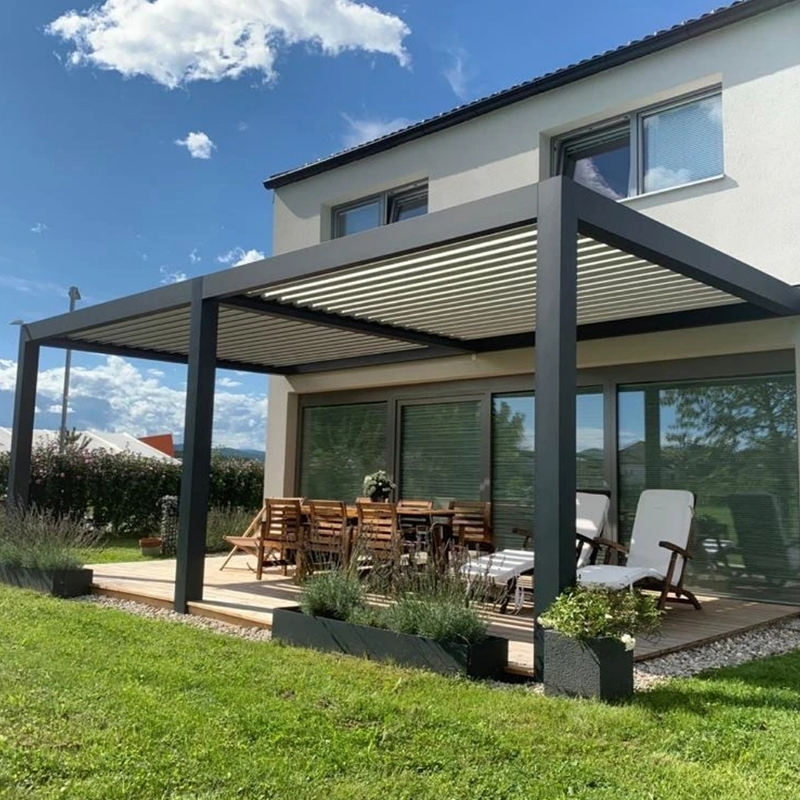 Outdoor Furniture Luxury - Duvara Monte Edilebilen Lüks Alüminyum Alaşımlı