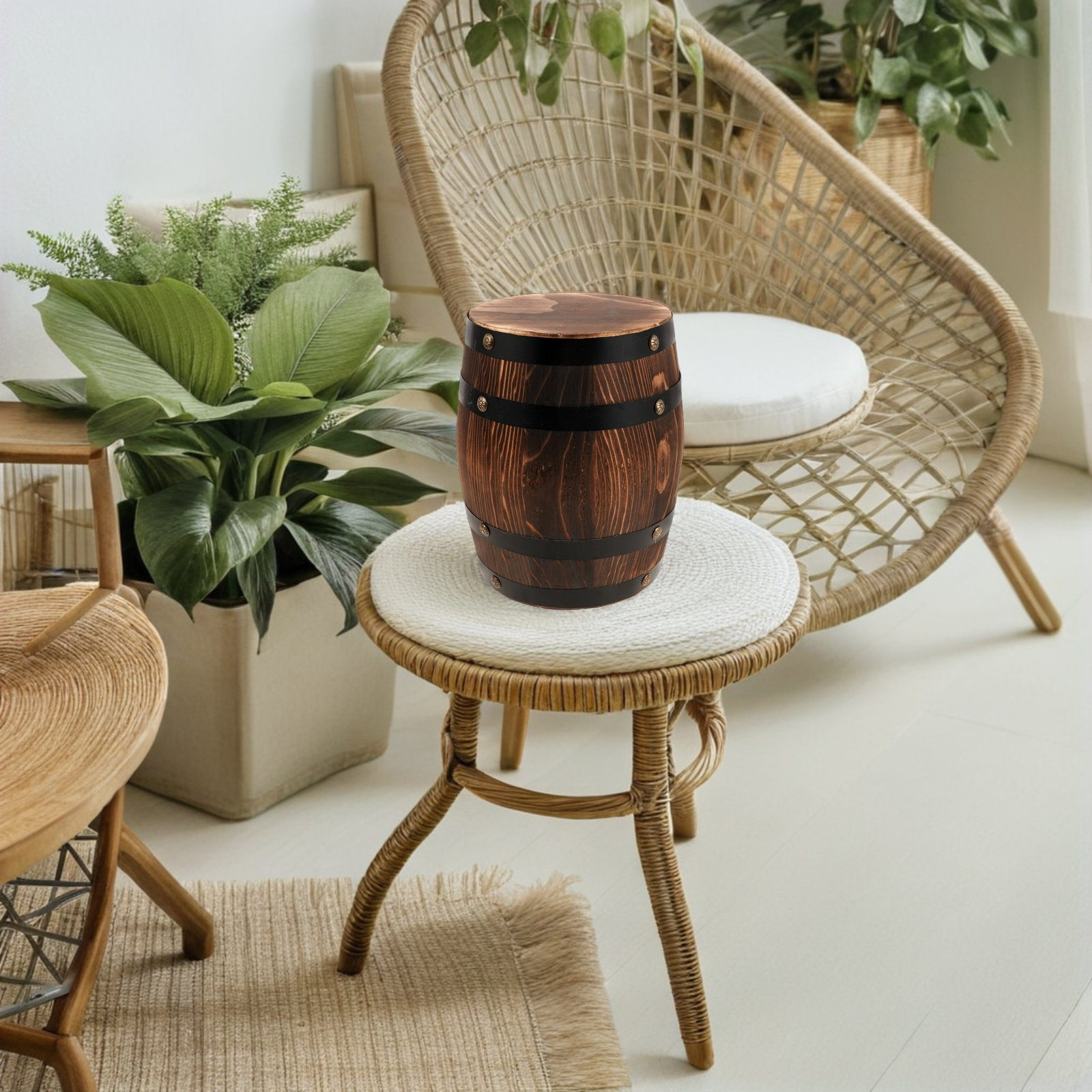 Ahşap Bahçe Taburesi, Dış Meka - Outdoor Furniture Wood incelemesi ve fiyatı